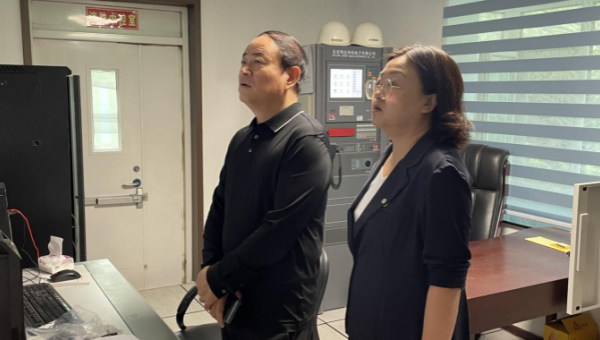集團要聞丨石培文在北京市豐瑞賓館調研指導工作